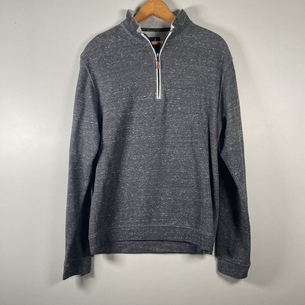 Gray Half-Zip Men's Sweatshirt